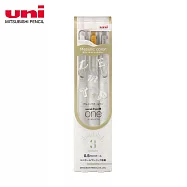 UNI uni ball one 金銀白鋼珠筆套組 0.5