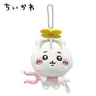 【日本正版授權】吉伊卡哇 玩偶吊飾 包包吊飾 絨毛玩偶 烏薩奇/Chiikawa - 吉伊卡哇