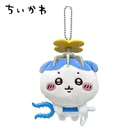【日本正版授權】吉伊卡哇 玩偶吊飾 包包吊飾 絨毛玩偶 烏薩奇/Chiikawa - 小八貓