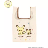 期間限量-日本3COINS vs 寶可夢聯名款巾著式環保購物袋 鵝黃