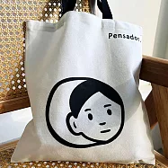 【素包包】肩背包 簡約日系慵懶風文藝青年個性讀書袋(75025) _思想女孩