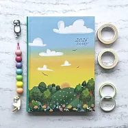 【校園週曆】2026橫式週計畫手帳 25K卡精 | 微光暮色