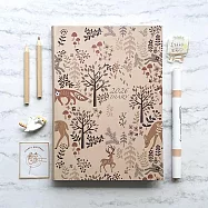 【校園週曆】2026橫式週計畫手帳 25K卡精 | 森林迷鹿