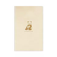 【日本RYU-RYU】2026 月記事手帳B6 Slim|中島良二動物遊行 ‧ 熊貓