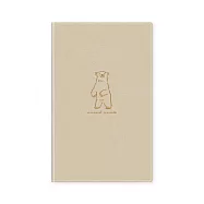 【日本RYU-RYU】2026 月記事手帳B6 Slim|中島良二動物遊行 ‧ 北極熊