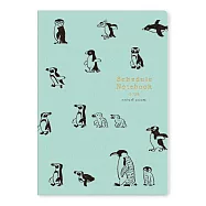 【日本RYU-RYU】2026 月記事手帳A5|中島良二動物遊行 ‧ 企鵝