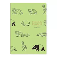 【日本RYU-RYU】2026 月記事手帳A5|中島良二動物遊行 ‧ 世界珍奇動物