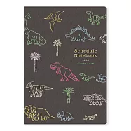 【日本RYU-RYU】2026 月記事手帳A5|中島良二動物遊行 ‧ 恐龍