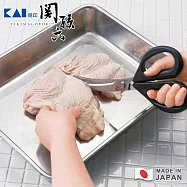 【貝印】關孫六 日本製彎曲多功能不鏽鋼料理剪刀