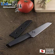 【貝印】關孫六 日本製攜帶式不鏽鋼刀12cm附收納刀殼