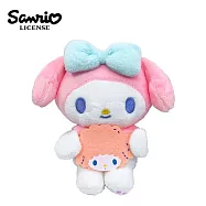 【日本正版授權】三麗鷗 擁抱夥伴系列 絨毛玩偶 14cm 娃娃/玩偶 - 美樂蒂