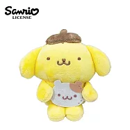 【日本正版授權】三麗鷗 擁抱夥伴系列 絨毛玩偶 14cm 娃娃/玩偶 - 布丁狗