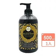 義大利Nesti Dante佛羅倫斯奢華黑金液體皂500ml