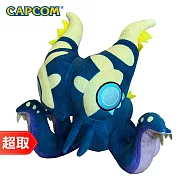 Capcom《周邊》魔物獵人 絨毛玩偶 獄焰鱆 * CAPCOM 卡普空 * 台灣代理版