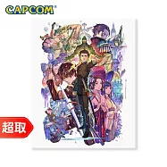 Capcom《周邊》大逆轉裁判 ~10周年萬華之宴~ 精美掛畫 * CAPCOM 卡普空 * 台灣代理版 大逆轉裁判1&2 成步堂龍之介款