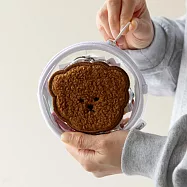 【韓國Dailylike】萬用透明圓形收納包 ‧ 熊熊