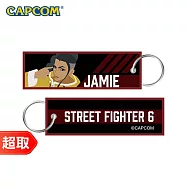 Capcom《周邊》快打旋風6 飛行飄帶鑰匙圈 * CAPCOM 卡普空 * 台灣代理版 傑米款