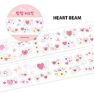 【韓國WANNATHIS】Kiss cut 貼紙膠帶 ‧ pang pang/愛心