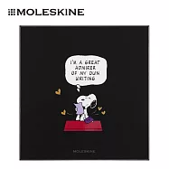 MOLESKINE x BLACKWING 史努比聯名鉛筆禮盒/BLACKWING鉛筆4支+ L型橫線筆記本