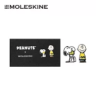MOLESKINE史努比限量束繩串飾套裝/史努比和查理/2個