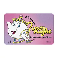 美女與野獸 《茶壺太太&茶杯阿齊》一卡通