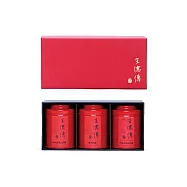 【王德傳】經典迷你3入茶葉禮盒-嚴選臺灣烏龍茶組-杉林溪30g、凍頂烏龍30g、阿里山烏龍30g