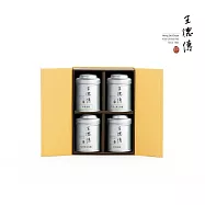 【王德傳】經典迷你4入茶葉禮盒-金風茶香組(金萱烏龍30g+阿里山烏龍30g+迎香安尚烏龍30g+凍頂烏龍30g)