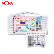 MONA 軟毛壓克力麥克筆 36色