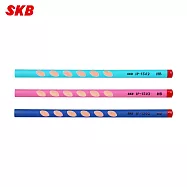 (10支1包)SKB IP-1502 大三角洞洞鉛筆 顏色隨機出 HB