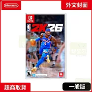 NS 任天堂 Switch NBA 2K26 外文封面 中文版