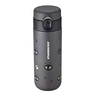 [星巴克]萌眼黑貓不鏽鋼彈蓋瓶