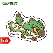 Capcom《周邊》魔物獵人 Chibi 造型貼紙 * CAPCOM 卡普空 * 台灣代理版 雌火龍款