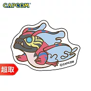 Capcom《周邊》魔物獵人 Chibi 造型貼紙 * CAPCOM 卡普空 * 台灣代理版 波衣龍款