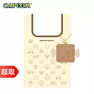 Capcom《周邊》魔物獵人 荒野 Chibi 可收納環保袋 * CAPCOM 卡普空 * 台灣代理版