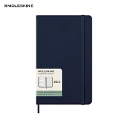 2026 MOLESKINE週記手帳/ 12M/ 硬殼/ L型/ 寶藍