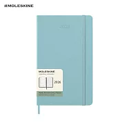 2026 MOLESKINE週記手帳/ 12M/ 硬殼/ L型/ 海藍