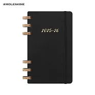 2026 MOLESKINE線圈萬用手帳/ 12M/ 軟皮 / L型/ 黑