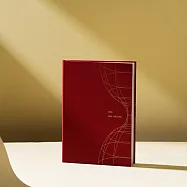 【女人迷商號 Womany Shop】2026 play with time 手帳 熱烈火星紅(溫潤質感的絲光棉布紋硬殼)