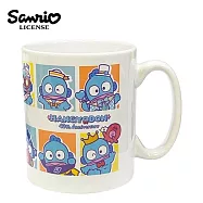 【日本正版授權】人魚漢頓 陶瓷 馬克杯 330ml 日本製 咖啡杯 50周年紀念 HANGYODON - B款