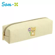 【日本正版授權】拉拉熊 帆布筆袋 鉛筆盒/筆袋 懶懶熊/Rilakkuma