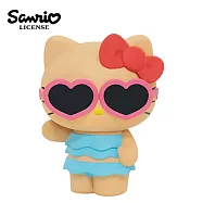 【日本正版授權】凱蒂貓 夏日造型 Ver. 軟膠公仔 - A款