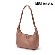 【MUJI 無印良品】撥水加工兩用單肩肩背包 摩卡棕