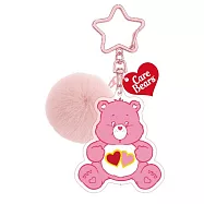 Care Bears毛球造型悠遊卡 Love-a-Lot Bear