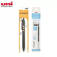 (1筆1芯送貼紙)UNI 限量JETSTREAM輕盈感溜溜筆 白爛貓聯名款 0.5 消光黑