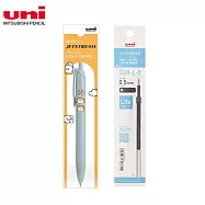 (1筆1芯送貼紙)UNI 限量JETSTREAM輕盈感溜溜筆 白爛貓聯名款 0.5 天空藍