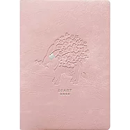 【日本EL COMMUN】2026 橫式週記事手帳B6 ‧ 春日花驢/粉紅色