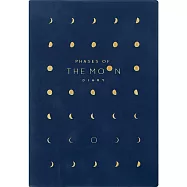 【日本EL COMMUN】2026 方格週記事手帳B6 ‧ 月亮/深藍色