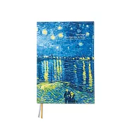 珠友 2026年 A5/25K 直式週誌+甘特圖/專案紀錄追蹤/週計劃/日誌手帳手札/行事曆/每日時間軸管理/效率工作紀錄 01羅納河星夜