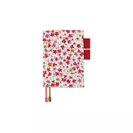 珠友 2026年A6/50K花布日誌/橫線1日1頁/日記手帳/日計劃/手札行事曆/每日時間軸管理/效率工作紀錄/一日一頁 04碎花