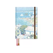 珠友 2026年B6/32K精裝日誌/橫線1日1頁/硬殼日記手帳/日計劃/手札行事曆/每日時間軸管理/效率工作紀錄/一日一頁 04新英格蘭岬